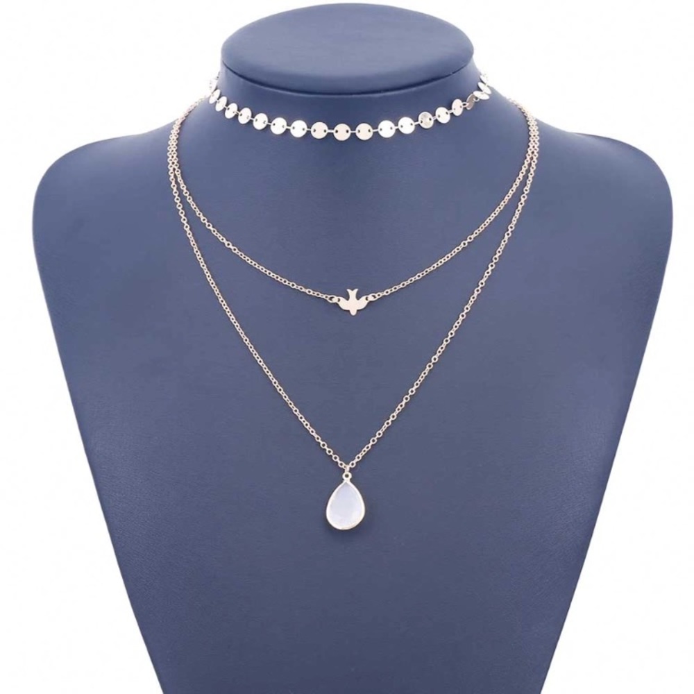 LAST 1 Restocked New Multi Layer Dainty Necklace - Picture 2 of 5